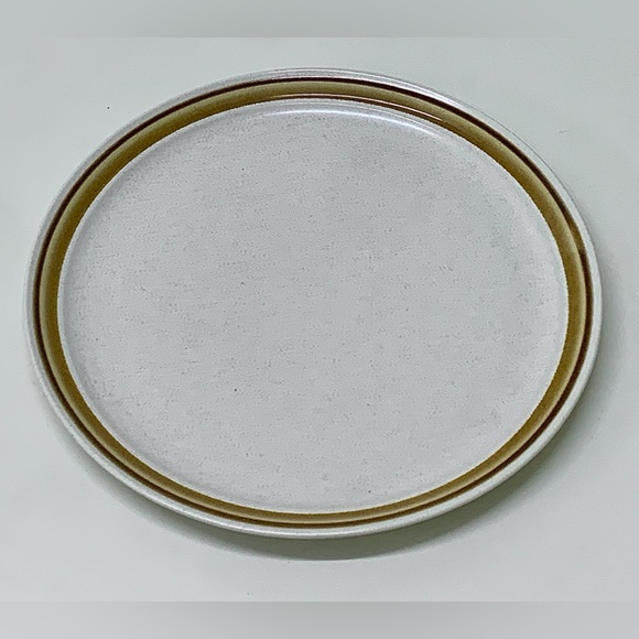 Mid Century Vtg Discontinued Mikasa Country Manor Round Stoneware Serving Plate - Picture 12 of 12